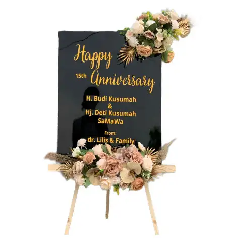 Papan Bunga Akrilik Kutuk